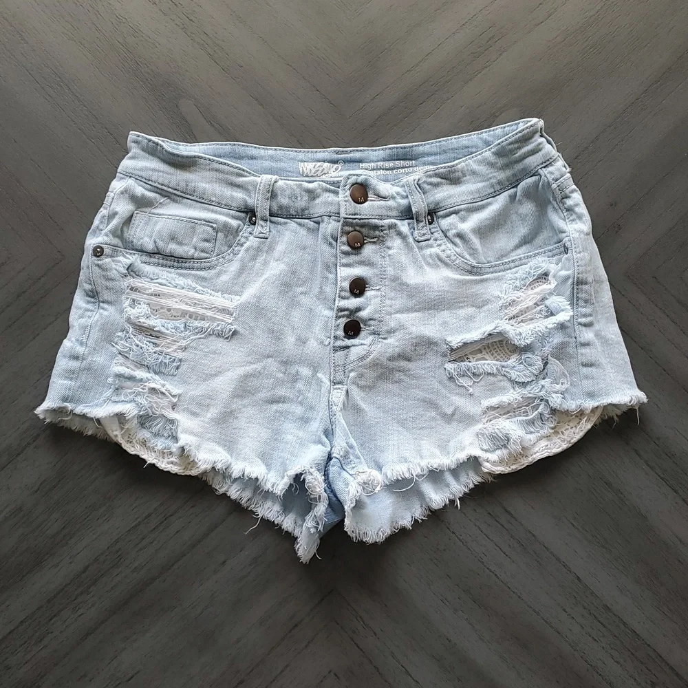 Mossimo High Rise Jean Shorts - Picture 10 of 11